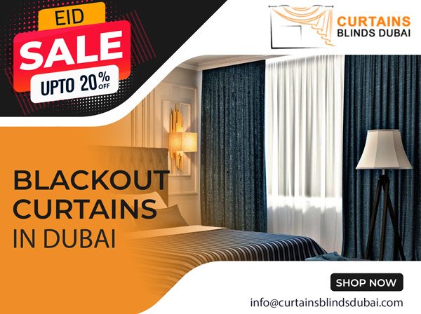 blackout curtains Dubai