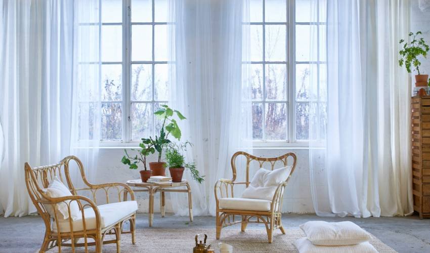 Tips for Maximizing Ventilation while Using Sheer Window Curtains